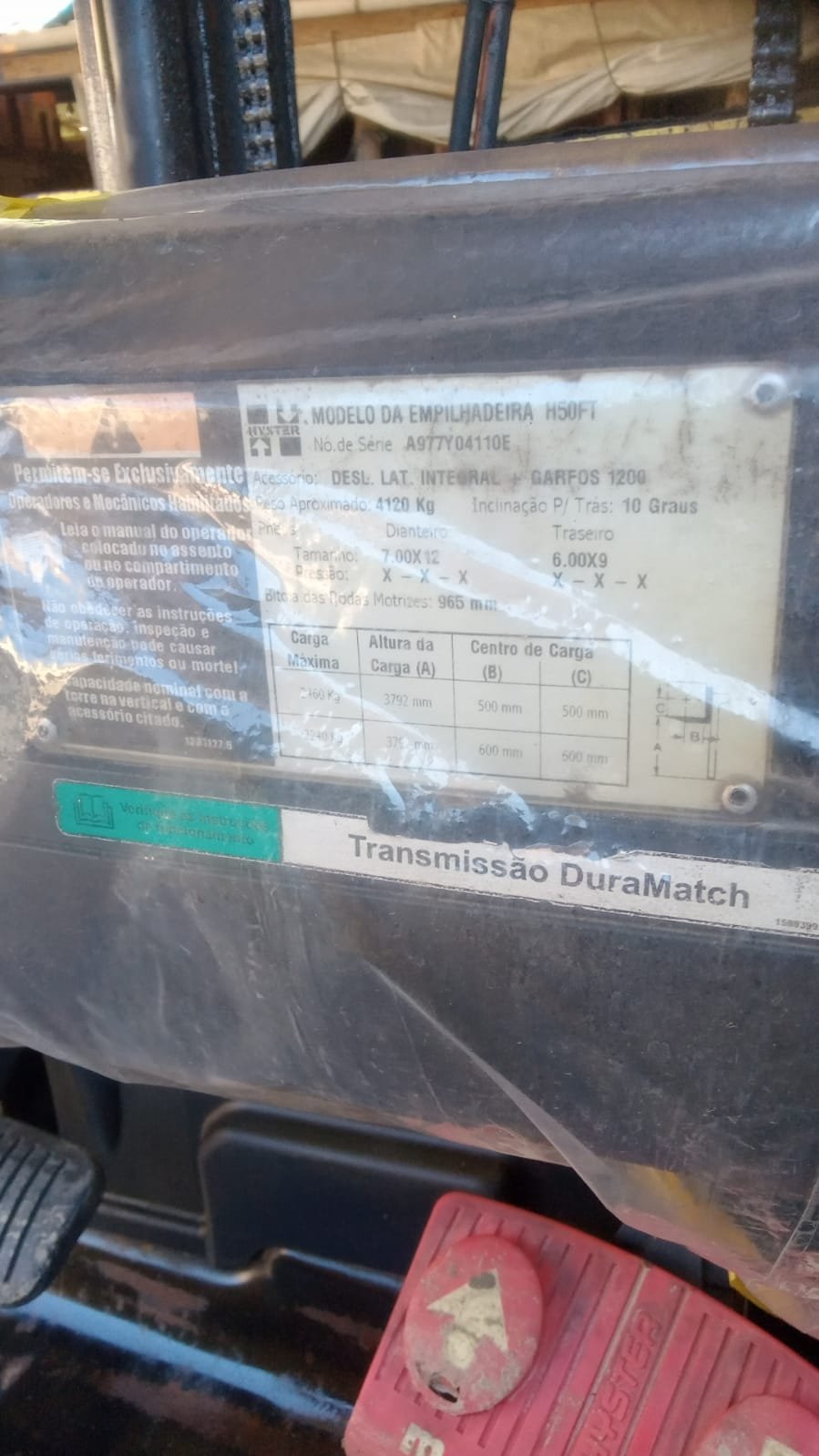 Empilhadeira Combustão - Hyster - H50FT