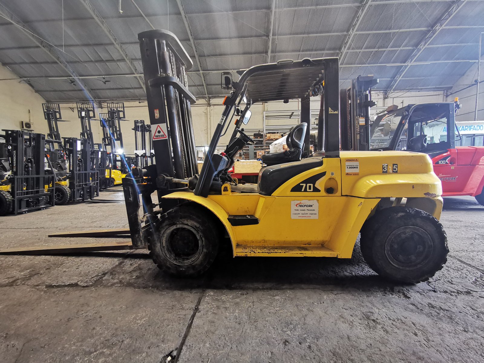 Empilhadeira Combustão - Hangcha - CPCD70