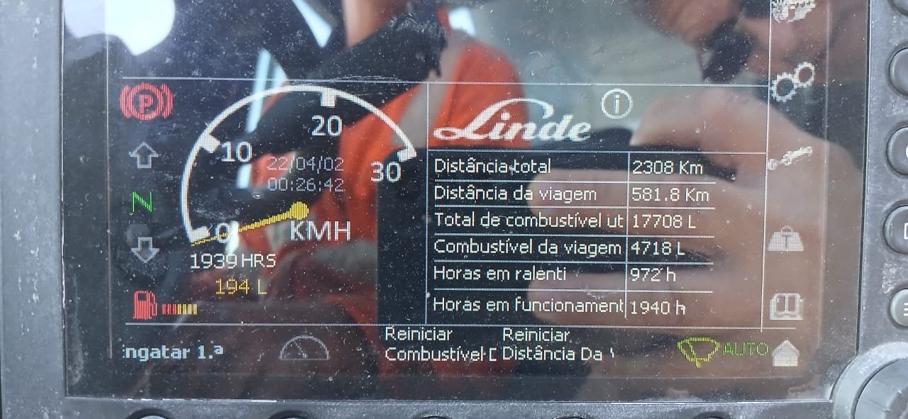 Empilhadeira Reach Stacker - Linde - C4531