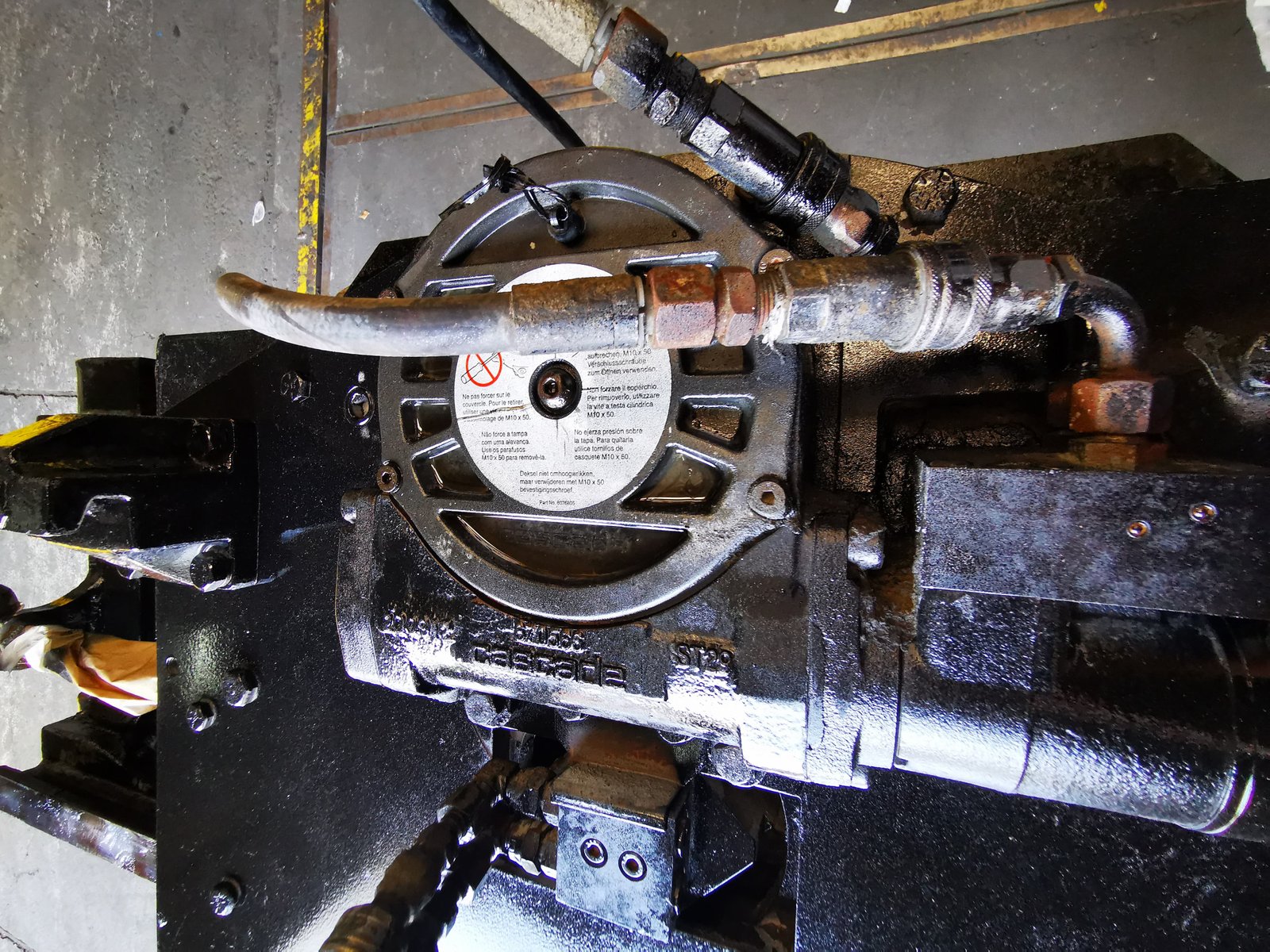 Clamps Garra Hidráulica Fardo - Cascade - 25 / 360