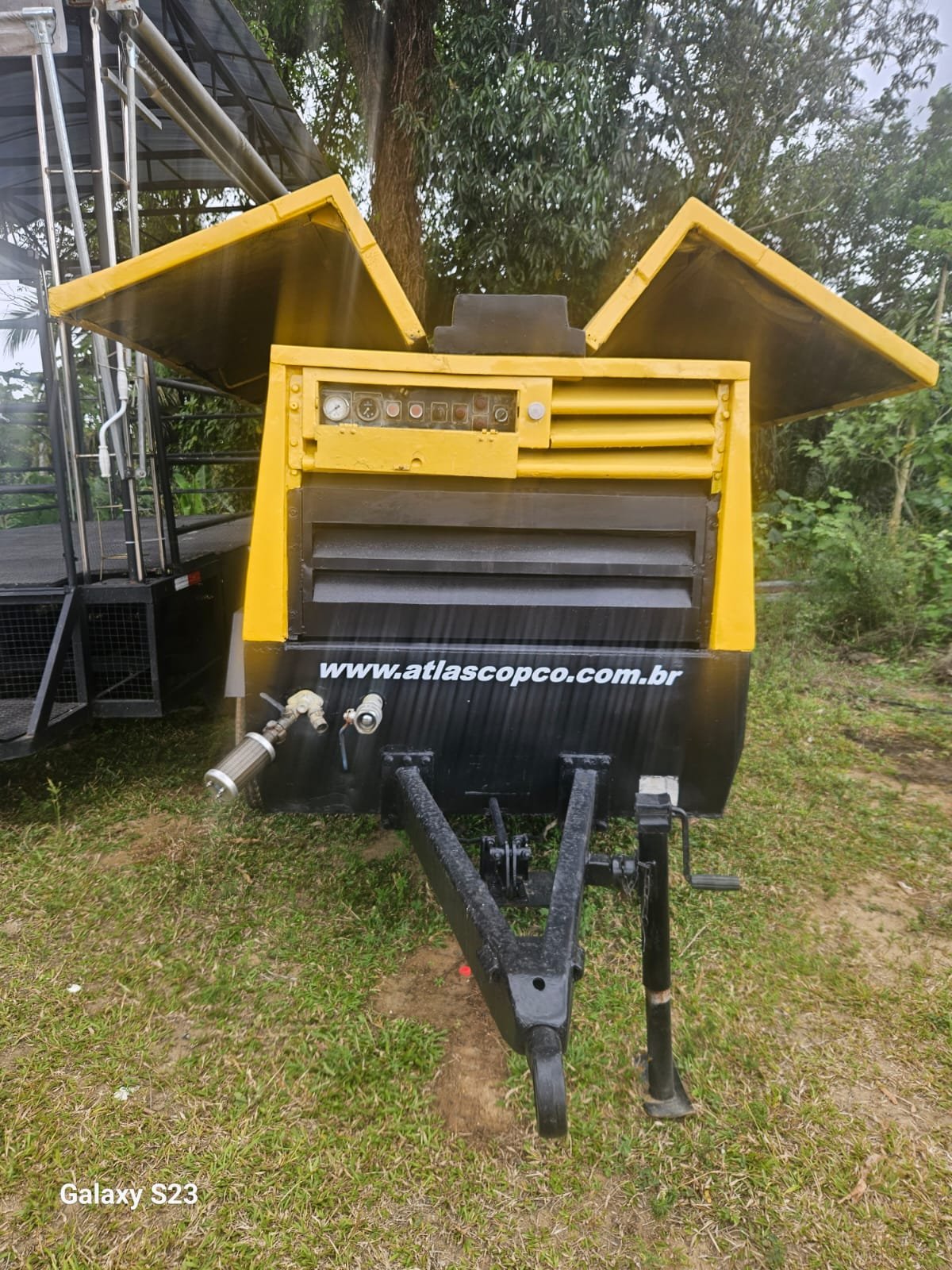 Compressor de Ar Portátil - Atlas Copco - XAS 186