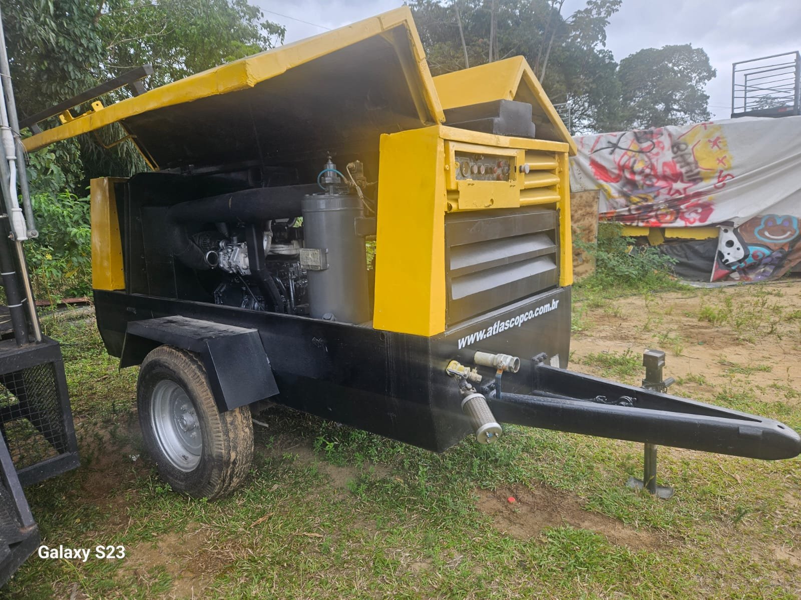 Compressor de Ar Portátil - Atlas Copco - XAS 186