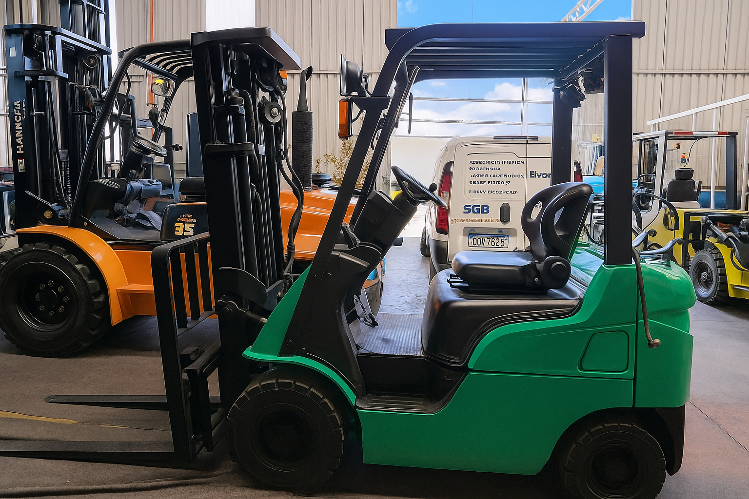 Empilhadeira Combustão - Mitsubishi - FG18NM