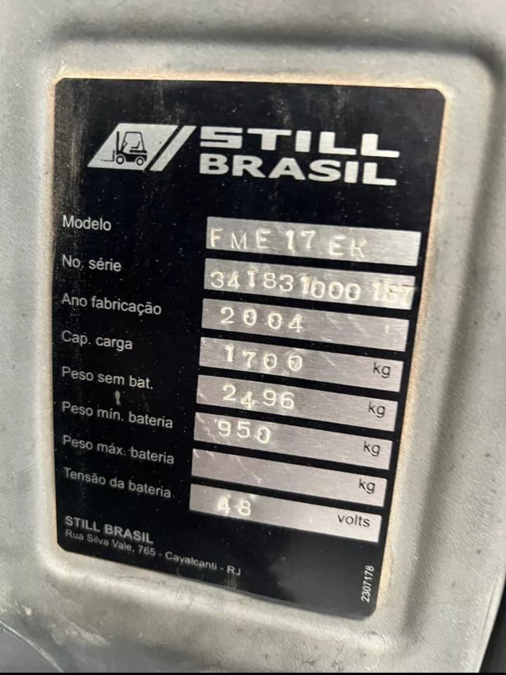 Empilhadeira Retrátil - Still - FME17