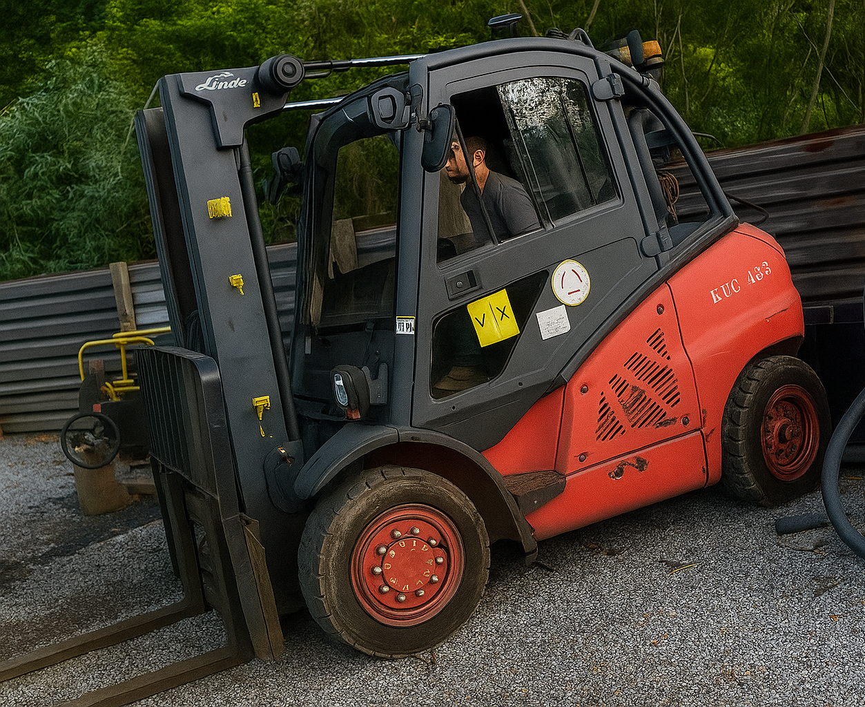 Empilhadeira Combustão - Linde - H40