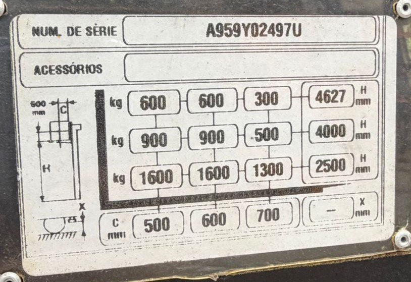 Empilhadeira Transpaleteira - Yale - MS16