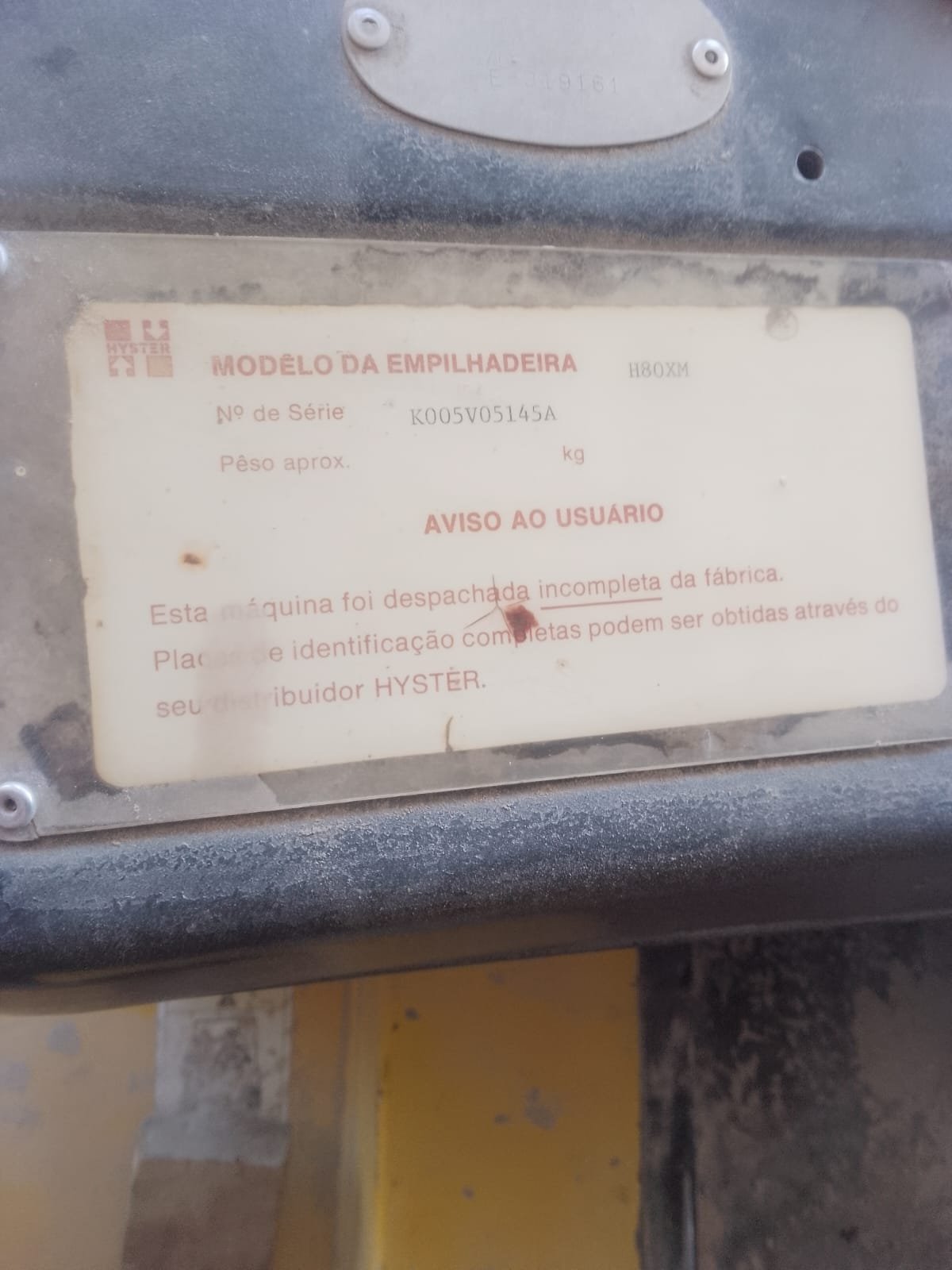 Empilhadeira Combustão - Hyster - H80XM